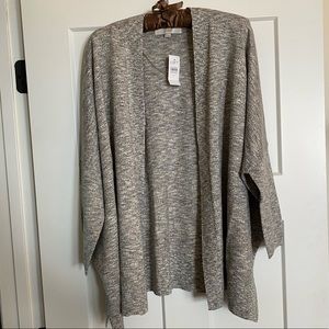 Open front poncho sweater.  Never worn